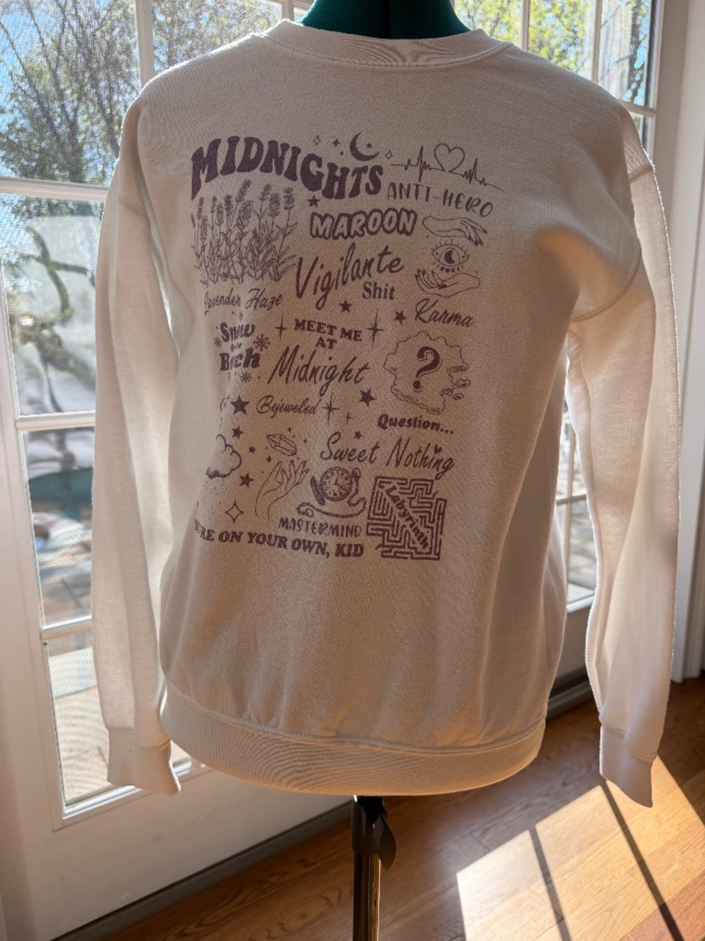 Taylor Swift Midnights Sweatshirt Size Small Excellent Condition